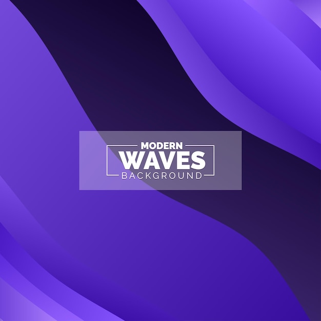 Abstract Waves background Dynamic shapes composition Vector illustration