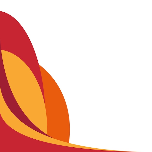 abstract wavy border decoration