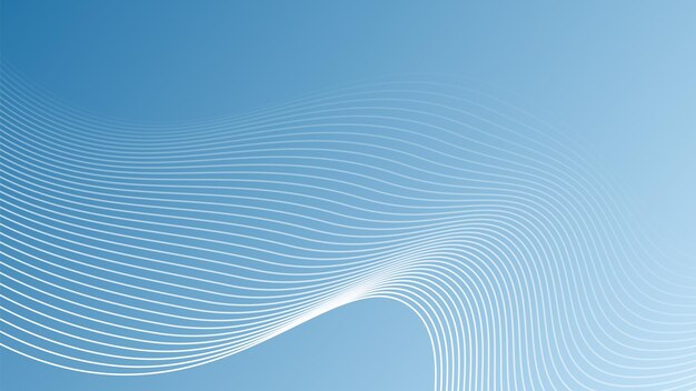 Abstract wavy line background dynamic sound wave wavy pattern stylish line art pattern design