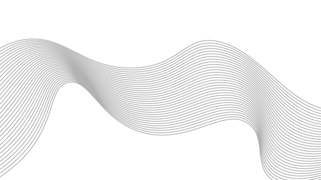 abstract wavy line background dynamic sound wave wavy pattern stylish line art pattern design