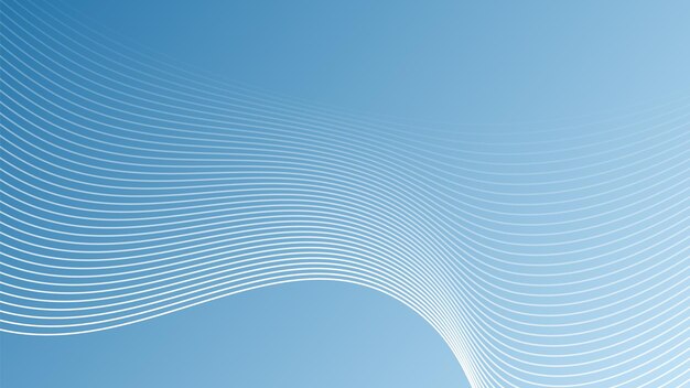 Abstract wavy line background dynamic sound wave wavy pattern stylish line art pattern design
