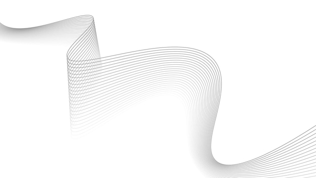 Abstract wavy line background wavy pattern stylish line art and web background design