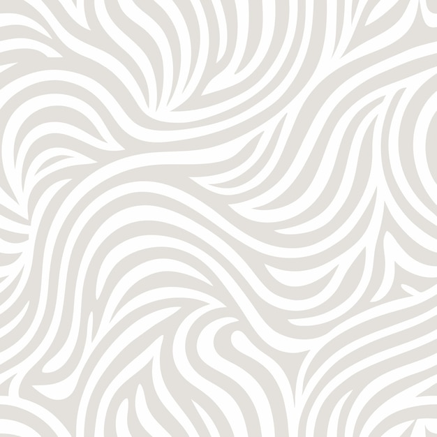 abstract wavy lines pattern in light gray on white background