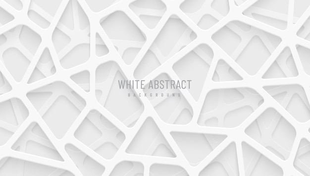 abstract white and gray geometric line overlap layers on background modern tech futuristic style