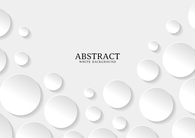abstract white and grey circle background texture, geometric background template