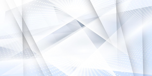 Abstract white background poster with dynamic. technology network Vector illustration.
