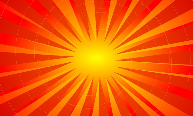 abstract yellow background with comic style