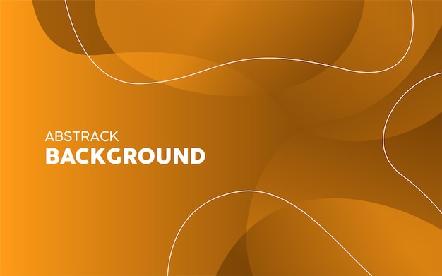 Abstracts yellow brown geometric on background Vector Illustration