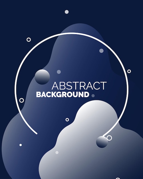 Abstrakt baggrund Cover Flyer Plakat Album Skabelon Bundle Blob Bølget Minimal Gradient