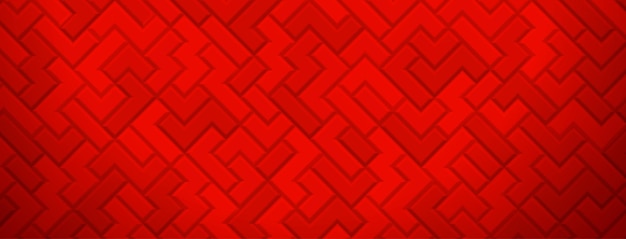 Abstrakt baggrund lavet af tetris blokke i røde farver