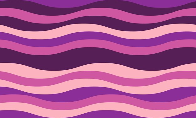 Abstrakt baggrund med bølgede striber i livlige farver, der skaber en kruset, flydende effekt. Glatte kurver og teksturerede linjer tilføjer elegance, vitalitet og kreativitet. Ideel til wallpaper eller tekstil.