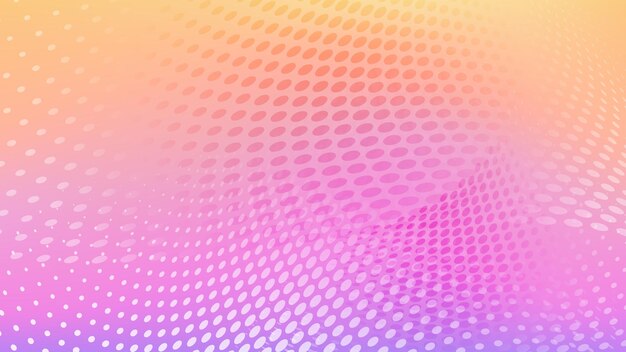 Abstrakt baggrund med mønster af halftone prikker