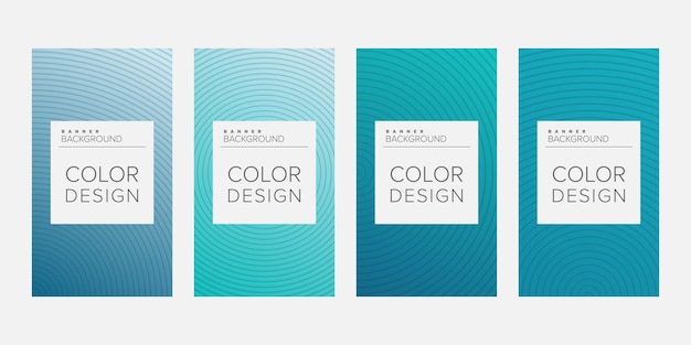 Abstrakt baggrunds banner vektor design skabelon banner til print eller web banner med farverig