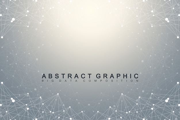 Abstrakt digital databaggrund