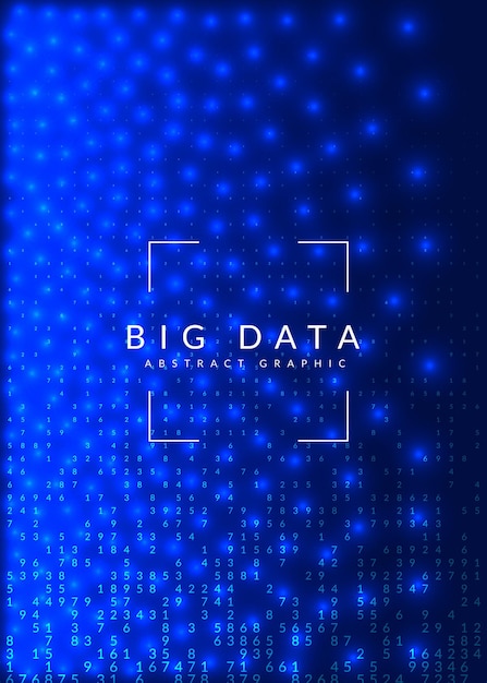 Abstrakt digital teknologi baggrund. Kunstig intelligens,