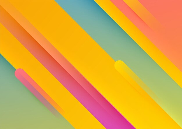 Abstrakt farverig geometrisk vektor gradient baggrund