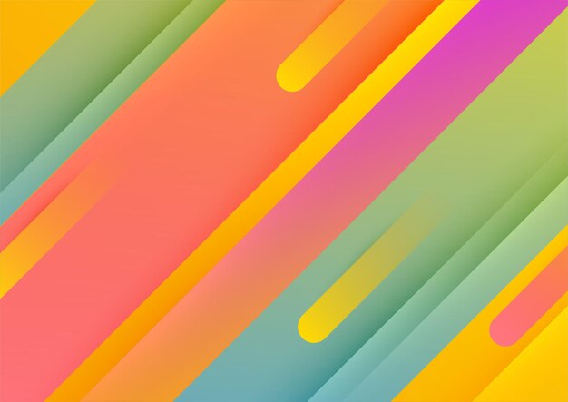 Abstrakt farverig geometrisk vektor gradient baggrund