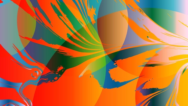 Abstrakt farverig gradient baggrund