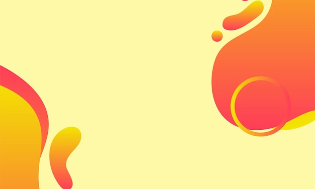 Abstrakt flydende baggrund med farverig gradient