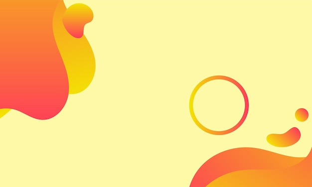 Abstrakt flydende baggrund med farverig gradient