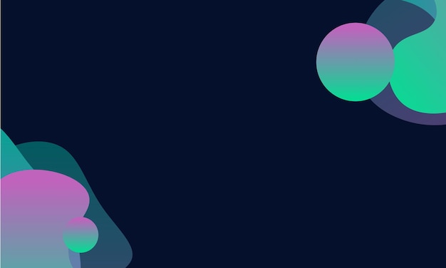 Abstrakt flydende baggrund med farverig gradient