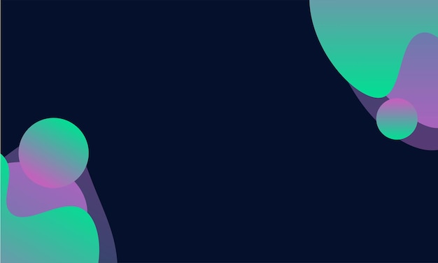 Abstrakt flydende baggrund med farverig gradient