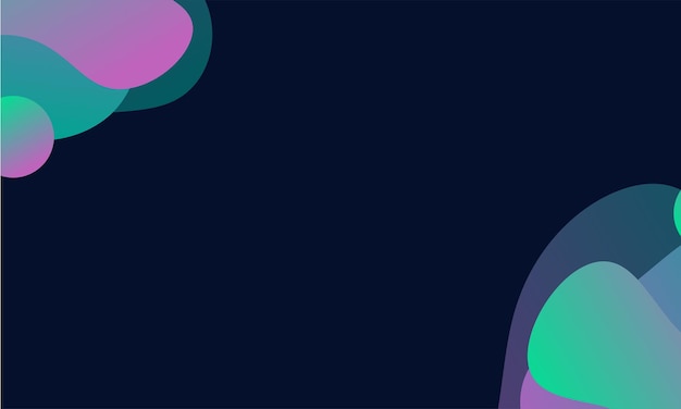 Abstrakt flydende baggrund med farverig gradient