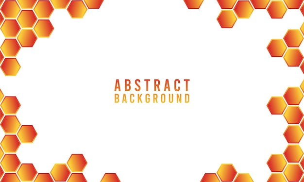 Abstrakt geometrisk form hexagon baggrund, geometrisk abstrakt baggrund med hexagoner