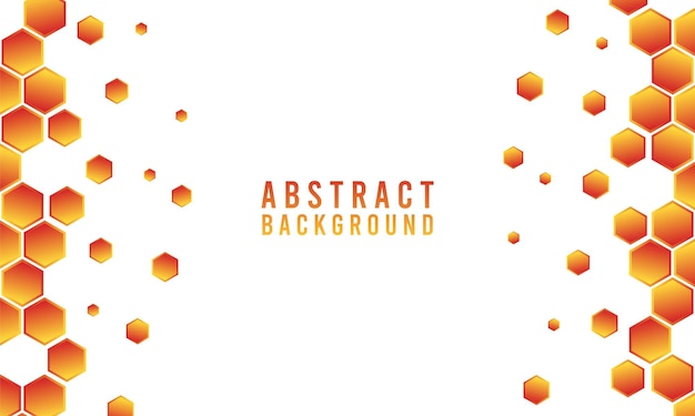 Abstrakt geometrisk form hexagon baggrund, geometrisk abstrakt baggrund med hexagoner