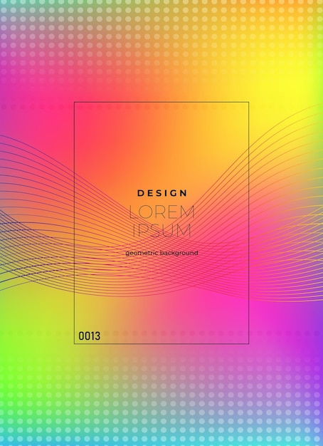 Abstrakt geometrisk lutning bakgrund
