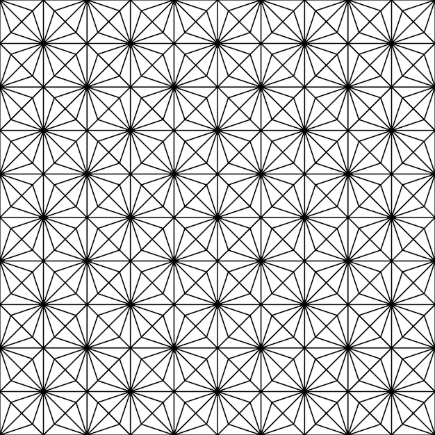 Abstrakt geometrisk minimalistisk sort og hvidt æstetisk mønster baggrund