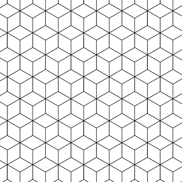 Abstrakt geometrisk mønster kunst vektor illustration