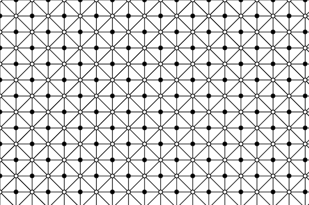 Abstrakt geometrisk mönstervektorkonst