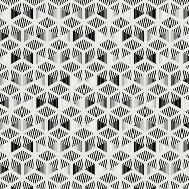 abstrakt geometrisk sekskantmønster. mønster baggrund koncept