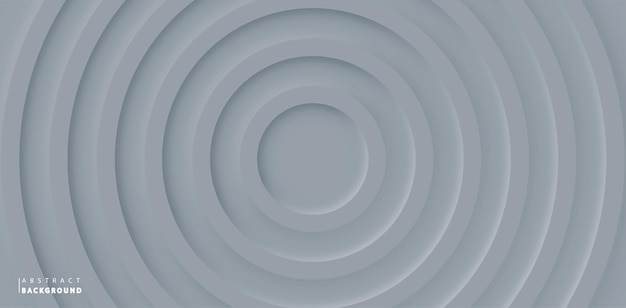 Abstrakt grå bakgrundsillustration i neomorfism stil Minimal tapetbakgrund