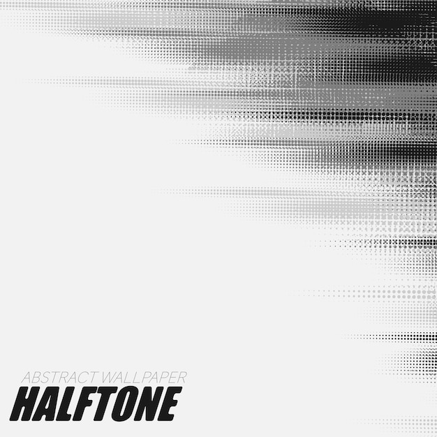 Abstrakt grå halftone baggrund