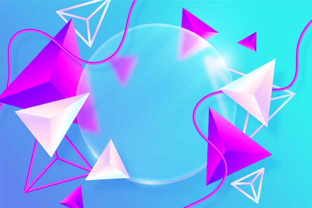 Abstrakt gradient 3D-baggrund