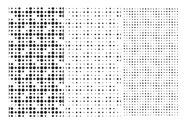 Abstrakt gradient halftone prikker baggrund Pop art skabelon tekstur Vektor illustration