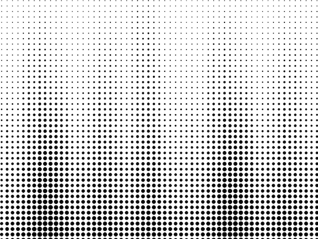 Abstrakt gradient halftone prikker baggrund Pop art skabelon tekstur Vektor illustration