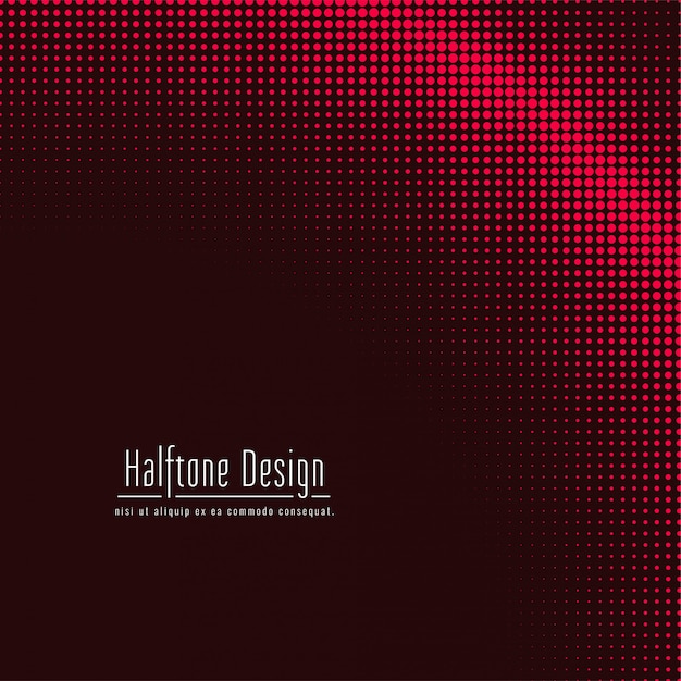 Abstrakt halftone design baggrundsvektor
