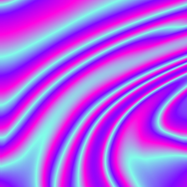 Abstrakt holografisk neonbaggrund