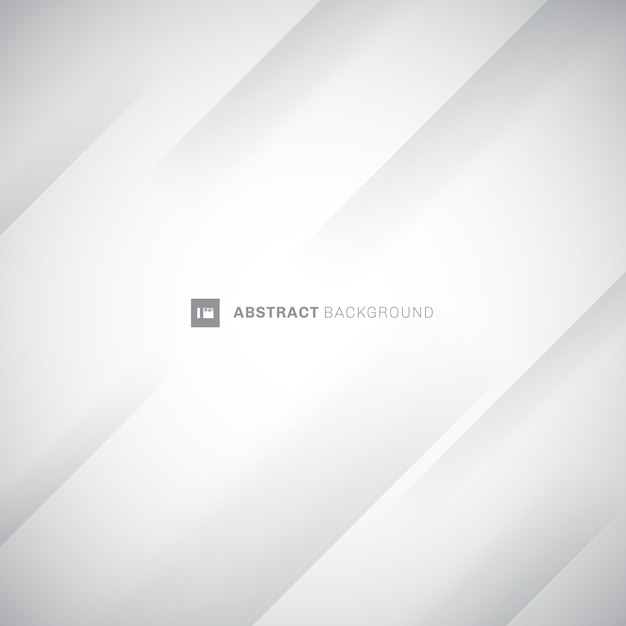 Abstrakt hvid og grå moderne diagonale striber baggrund