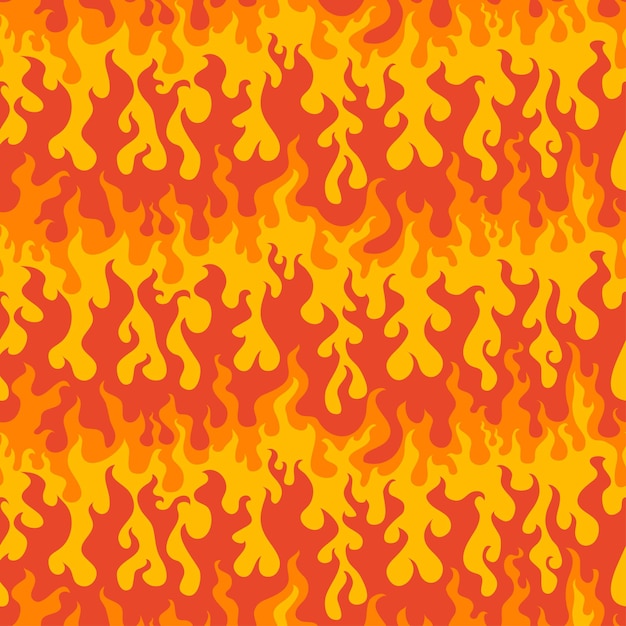 Abstrakt ild, problemfrit mønster