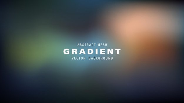 Abstrakt mesh gradient vektor baggrundsdesign skabelon illustration