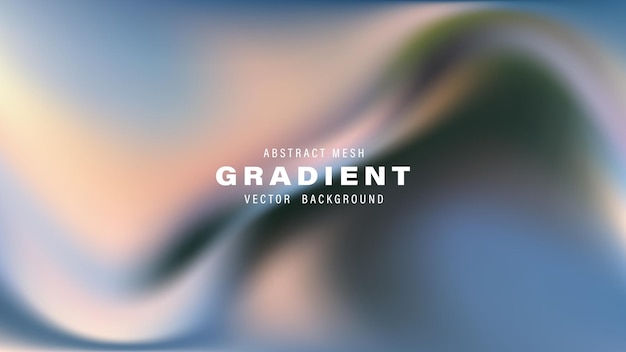Abstrakt mesh gradient vektor baggrundsdesign skabelon illustration