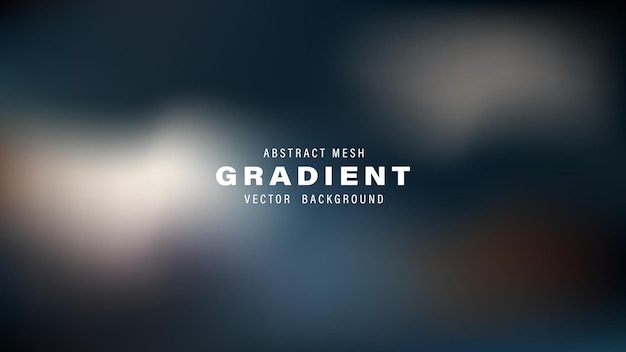 Abstrakt mesh gradient vektor bakgrund designmall suddig