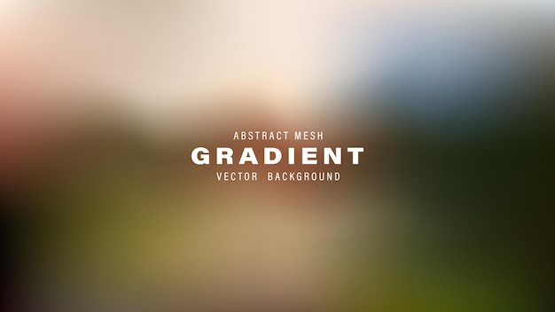 Abstrakt mesh gradient vektor bakgrund designmall suddig