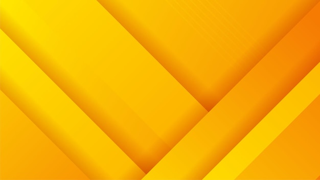 Abstrakt minimal orange och gul bakgrund med geometriska kreativa och minimala lutningskoncept för affischer, banners, landningssidekonceptbild