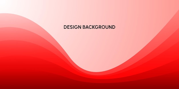 Abstrakt modern färgstark gradient röd kurva bakgrund