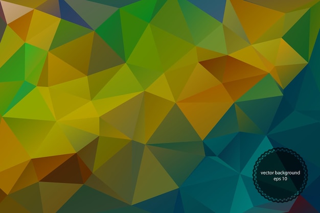 Abstrakt polygonal bakgrund